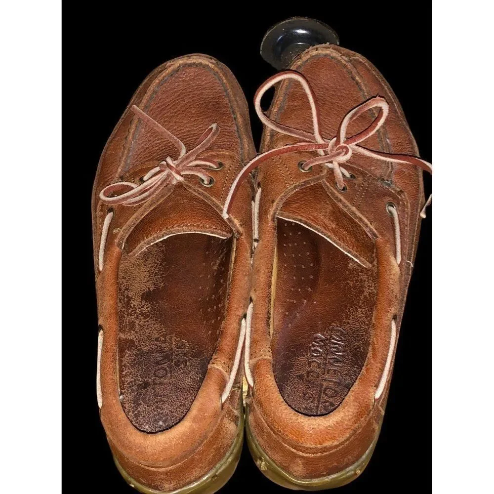 Minnetonka Classic‎ Men's Leather Boat Shoes